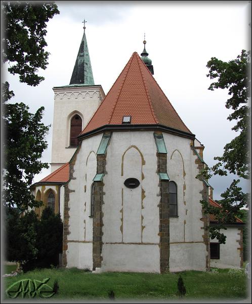 presbytář farního kostela svatého Prokopa