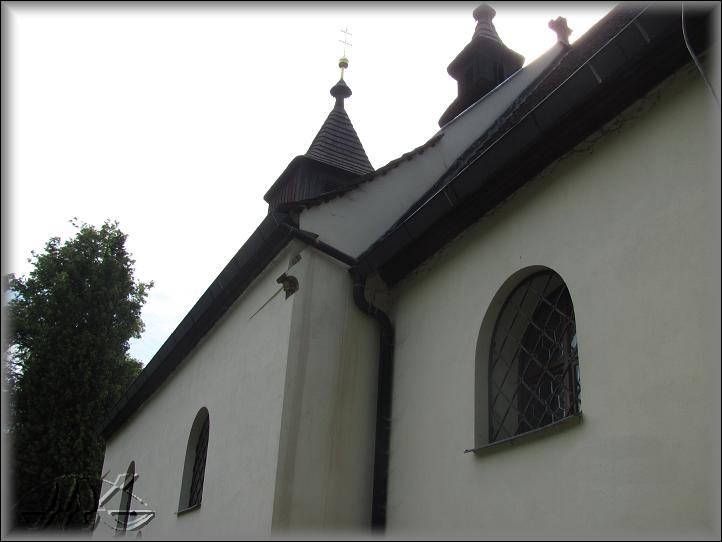  někteří se zastavili ještě u kostelíka ze 14. století ve Starém Svojanově