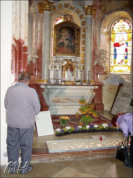 V chrámu sv. Mikuláše je i kaple Pražského Jezulátka