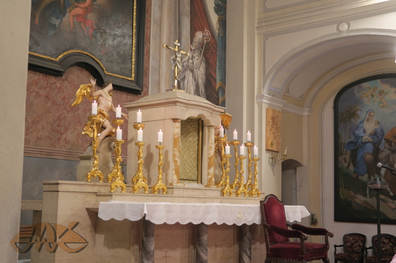 svatostánek zůstane prázdný až do sobotního večera