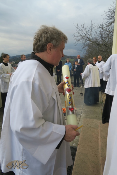 paškál byl opět vyroben ve Vídni Milosrdným bratrem Danielem